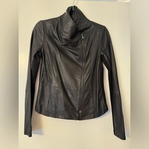 Vince Leather Jacket. Brand new without tag . Original price 999$